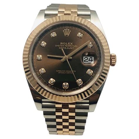rolex two tone band authentic